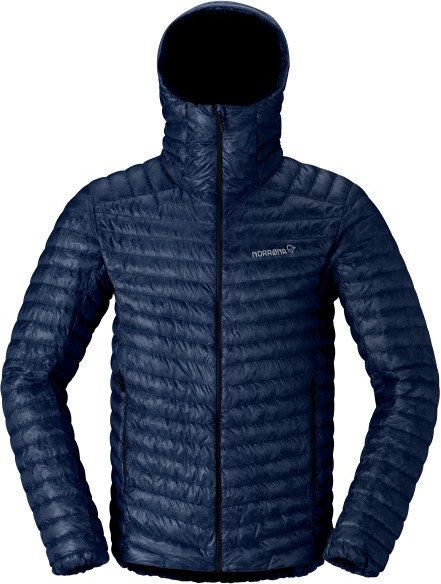 Norrøna - Trollveggen Superlight Down800 Hood - Daunenjacke Gr S blau