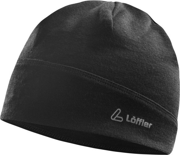 Löffler - Merino Wool Hat - Mütze Gr One Size schwarz