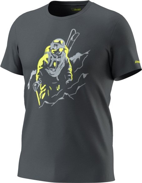 Thumbnail - Dynafit - Blacklight Cotton T-Shirt - T-Shirt Gr XXL grau