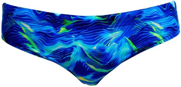 Funky Trunks - Classic Brief - Badehose Gr 4 blau