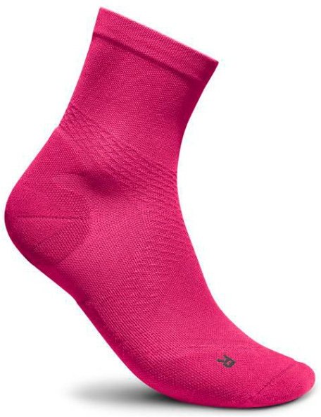 Bauerfeind Sports - Run Ultralight Mid Cut Socks - Laufsocken Gr 44-46 rosa