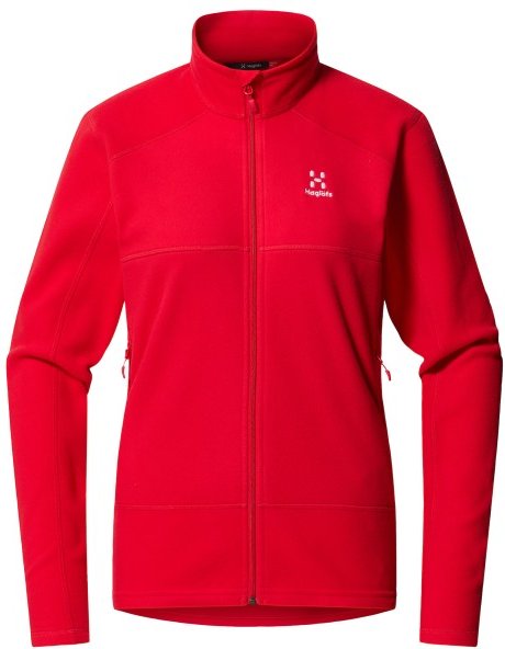 Haglöfs - Women's Buteo Mid Jacket - Fleecejacke Gr M rot