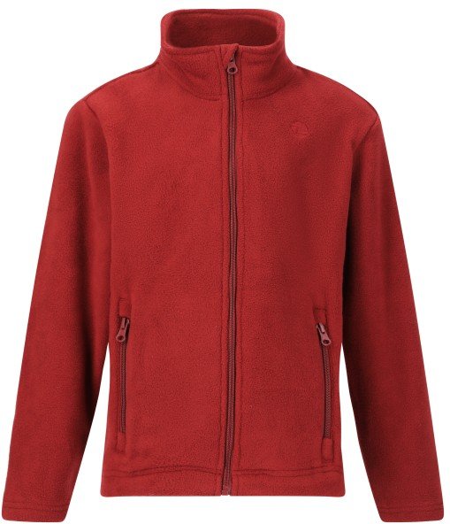 Thumbnail - ZIG ZAG - Kid's Zap Fleece Jacket - Fleecejacke Gr 110/116 rot