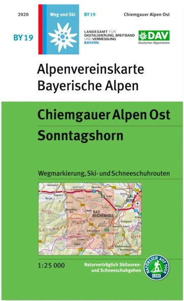 Panico - Chiemgauer Alpen Ost - Wanderkarte BY 19