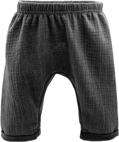 maximo - Baby's Krempelhose - Freizeithose Gr 62 schwarz/grau
