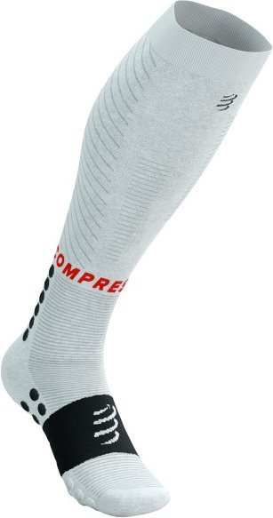 Thumbnail - Compressport - Full Socks Recovery 2.0 - Kompressionssocken Gr 2M - EU 39-41 grau