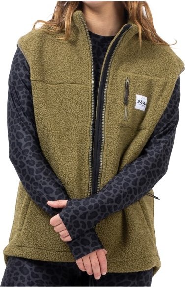 Eivy - Women's Lumberjackie Sherpa Vest - Fleeceweste Gr XL bunt