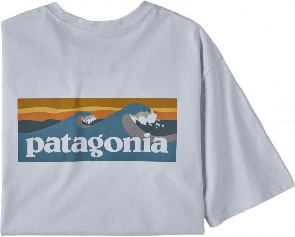 Patagonia - Boardshort Logo Pocket Responsibili-Tee - T-Shirt Gr XXL grau