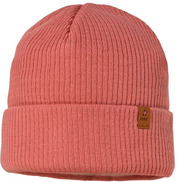 Thumbnail - maximo - Kid's Mini-Beanie Umschlag mit Fleecefutter - Mütze Gr 55-57 cm rot
