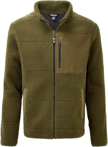 Thumbnail - Sherpa - Rangeli Jacket - Fleecejacke Gr M oliv