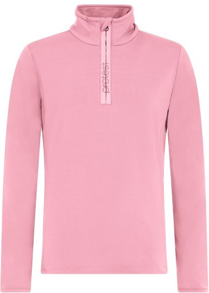 Thumbnail - Protest - Kid's Refabrizoy 1/4 Zip Active Top - Fleecepullover Gr 176 rosa