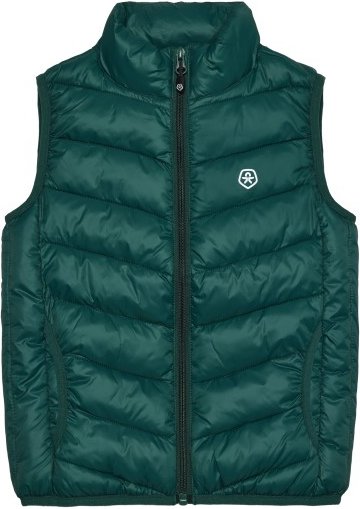 Color Kids - Kid's Waistcoat Quilted - Kunstfaserweste Gr 98 blau