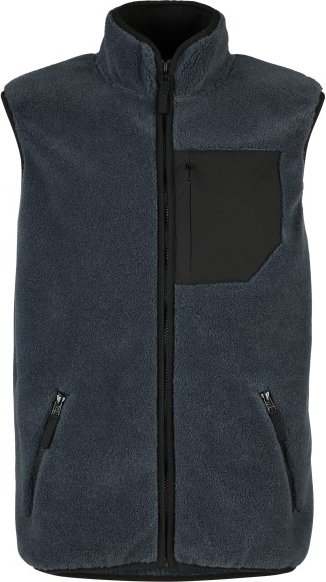 Stoic - MerinoHighPile357 VallsboSt. Vest - Fleeceweste Gr S blau