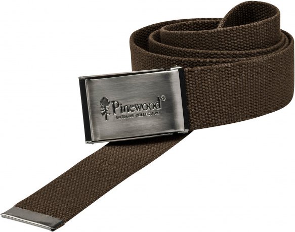 Pinewood - Canvas Gürtel - Gürtel Gr 120 x 4 cm braun
