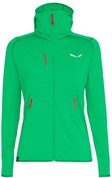 Salewa - Women's Agner Hybrid Polarlite Fullzip Hoody - Fleecejacke Gr 42 grün