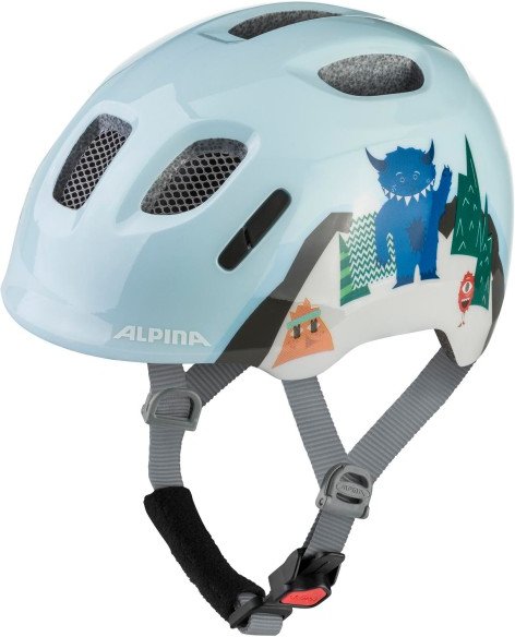 Alpina - Kid's Ximo 2 - Radhelm Gr 45-49 cm mountain monster gloss