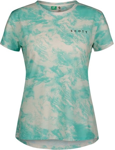 Scott - Women's Tee Dri Tie Dye - Funktionsshirt Gr L türkis