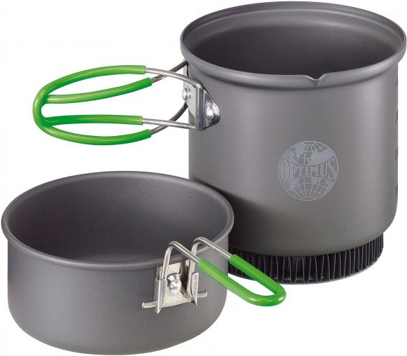 Optimus - Terra Weekend HE Kochset 0,95 - Topf Gr 0,95 l grau