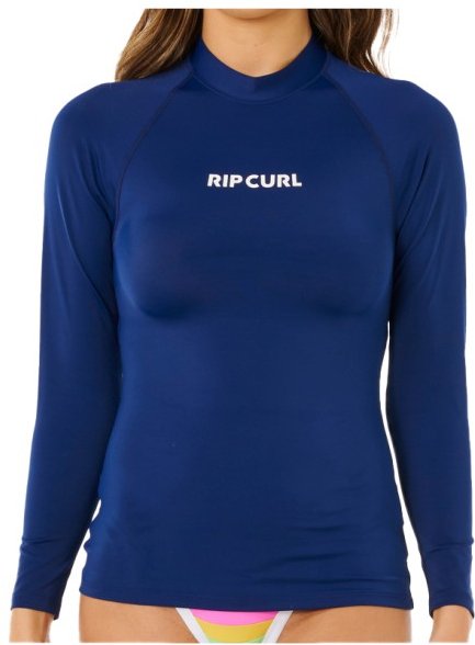 Rip Curl - Women's Classic Surf L/S UPF Rashguard - Lycra Gr XXL blau