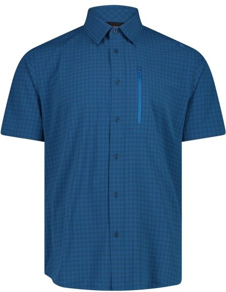 CMP - Shirt Stretch - Hemd Gr 46 blau