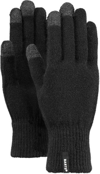 Barts - Fine Knitted Touch Gloves - Handschuhe Gr L/XL schwarz