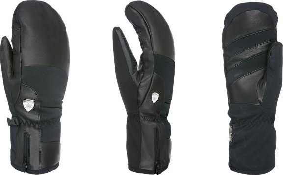 LEVEL - Women's Iris Mitt - Handschuhe Gr 7,5 schwarz/grau