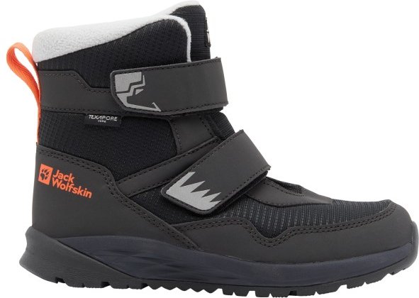 Jack Wolfskin - Kid's Polar Bear-B Texapore Mid VC - Winterschuhe Gr 33 schwarz/grau