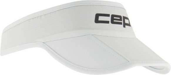 CEP - Run Foldable Visor - Sonnenvisor Gr One Size grau/weiß