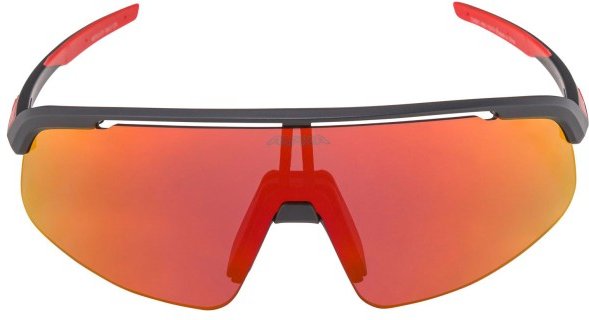 Alpina - Youth's Turbo Pro Mirror S3 - Sonnenbrille rot