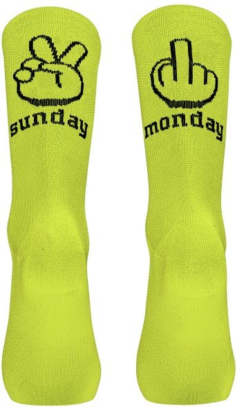 Northwave - Sunday Monday Sock - Radsocken Gr 40-43 grün