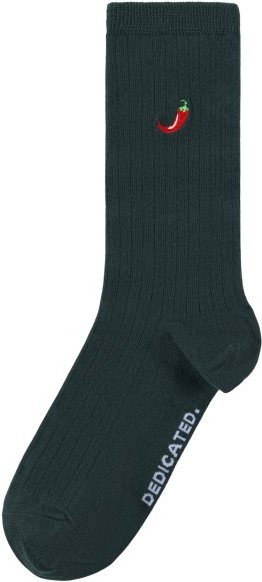 DEDICATED - Rib Socks Knivsta Chili - Multifunktionssocken Gr 36-40 blau