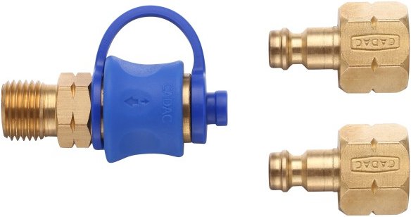 Cadac-Dometic - Quick Release Coupling 2 Gr 8 mm grau