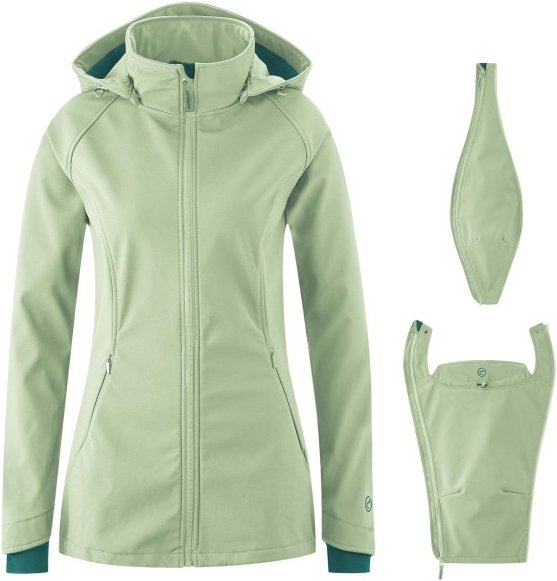 Mamalila - Women's Softshell-Tragejacke Allrounder Fit - Softshelljacke Gr XXL grün