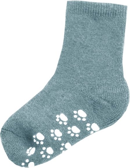 Joha - Kid's 721 Wool Sock Anti-Slip - Hüttenschuhe Gr 23-26 türkis