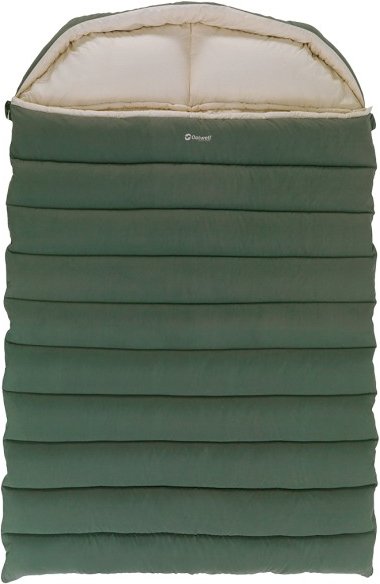 Outwell - Constellation Lux Double - Kunstfaserschlafsack Gr 230 x 160 cm grün