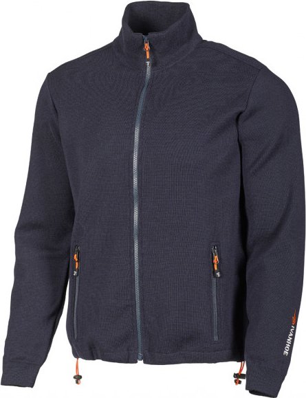 Thumbnail - Ivanhoe of Sweden - Hadar Full Zip - Wolljacke Gr M blau/grau