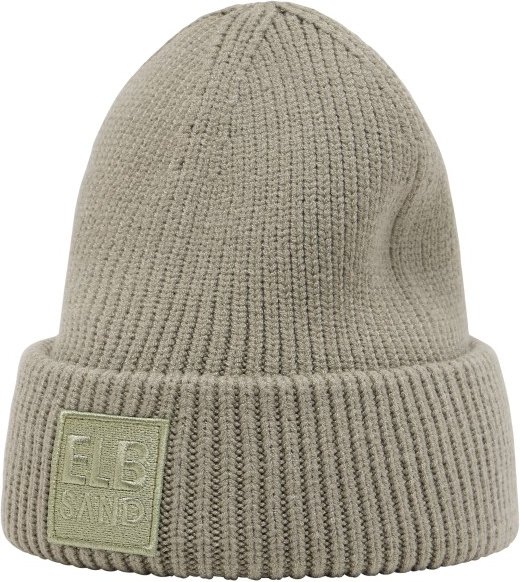 ELBSAND - Nora Beanie - Mütze Gr One Size beige/grau