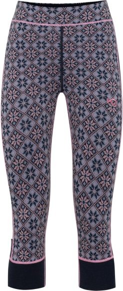 Kari Traa - Women's Rose Capri High Waist - Merinounterwäsche Gr L grau