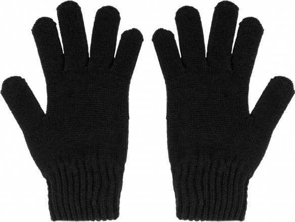 maximo - Kid's Maxi-Fingerhandschuh - Handschuhe Gr 3 schwarz