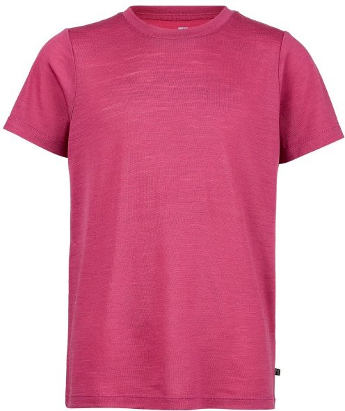 Heber Peak - Kid's MerinoMix150 PineconeHe. II T-Shirt - Merinoshirt Gr 140 rosa