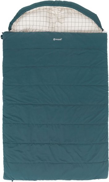 Outwell - Camper Lux Double - Kunstfaserschlafsack Gr 235 x 150 cm blau