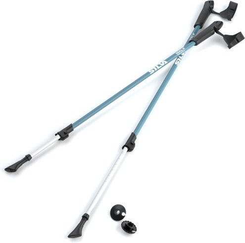 Silva - Walking poles Aluminum - Trekkingstöcke Gr 105-140 cm blau