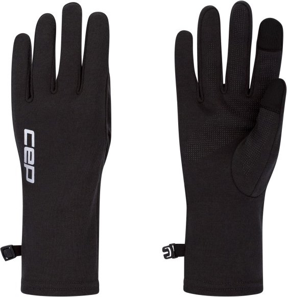 Thumbnail - CEP - Core Run Merino Gloves - Handschuhe Gr XL schwarz