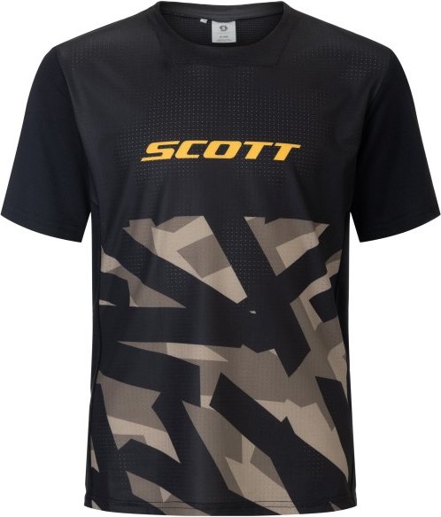 Scott - Kid's Tee Vertic Delta S/S - Radtrikot Gr M schwarz