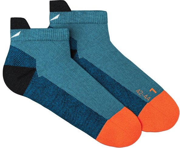 Salewa - MTN TRN All Mountain Low Sock - Wandersocken Gr 45-47 türkis