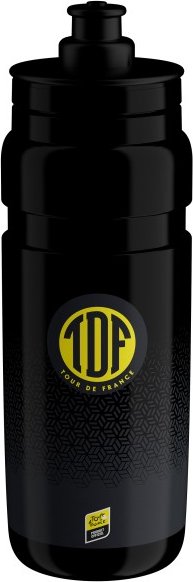 Elite - Fly Tour de France 2024 - Fahrrad Trinkflasche Gr 550 ml schwarz