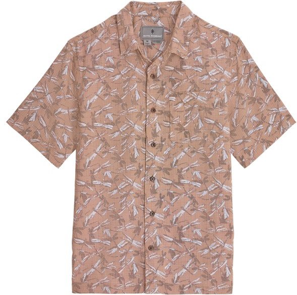 Royal Robbins - Camino Pucker S/S - Hemd Gr S braun