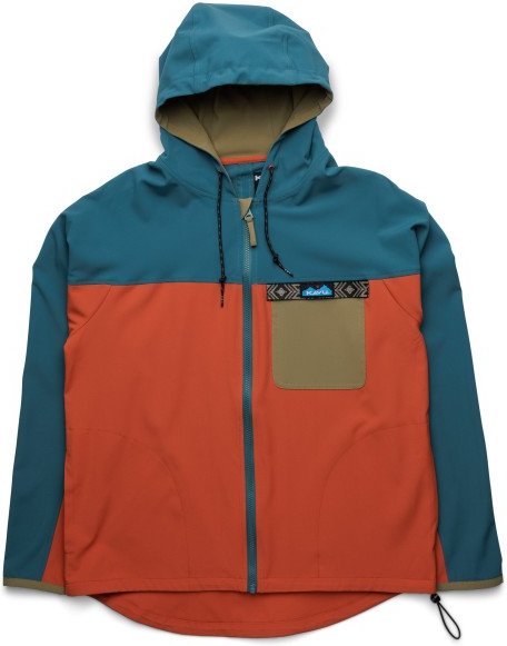 KAVU - River Throwshirt - Windjacke Gr M rot