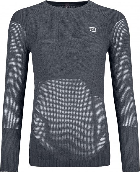 Ortovox - Women's Merino Thermovent L/S - Skiunterwäsche Gr M blau/grau