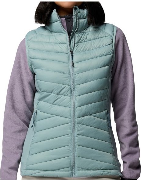 Columbia - Women's Powder Pass III Hybrid Vest - Kunstfaserweste Gr S türkis